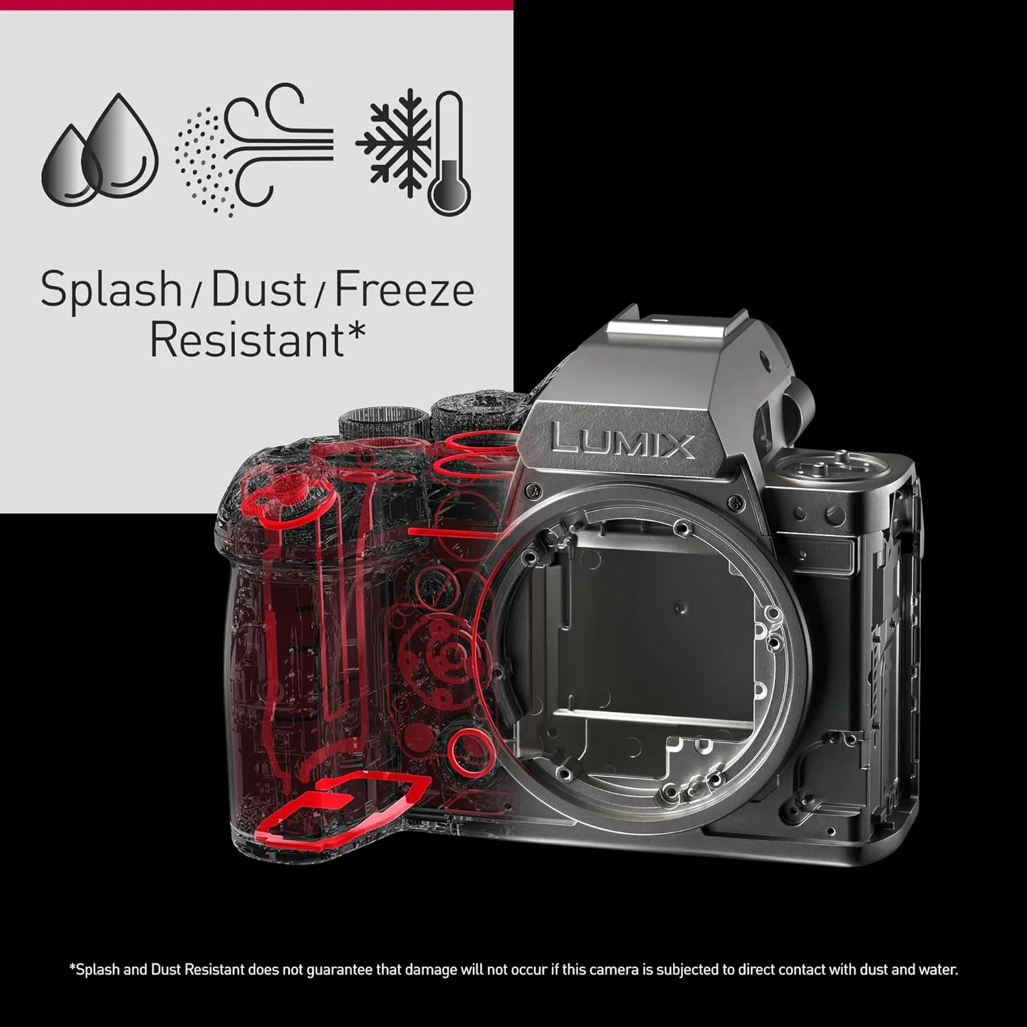 دوربین بدون آینه فول فریم پاناسونیک LUMIX S1II، فیلمبرداری 4K 120p، فیلمبرداری Open Gate 5.1K 60p، 24 مگاپیکسل، لرزشگیر فعال، ضبط 10 بیتی 4:2:2، مانت L، مدل DC-S1M2E - فقط بدنه دوربین بدون آینه فول فریم پاناسونیک LUMIX S1II، فیلمبرداری 4K 120p، فیلمبرداری Open Gate 5.1K 60p، 24 مگاپیکسل، لرزشگیر فعال، ضبط 10 بیتی 4:2:2، مانت L، مدل DC-S1M2E - فقط بدنه