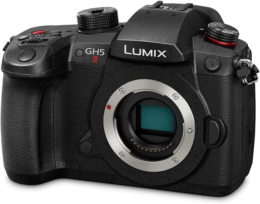 دوربین سیستم پاناسونیک LUMIX DC-GH5M2E (20 مگاپیکسل، 4K، تثبیت کننده دوگانه، محافظت در برابر سرما/گرد و غبار و پاشش آب)