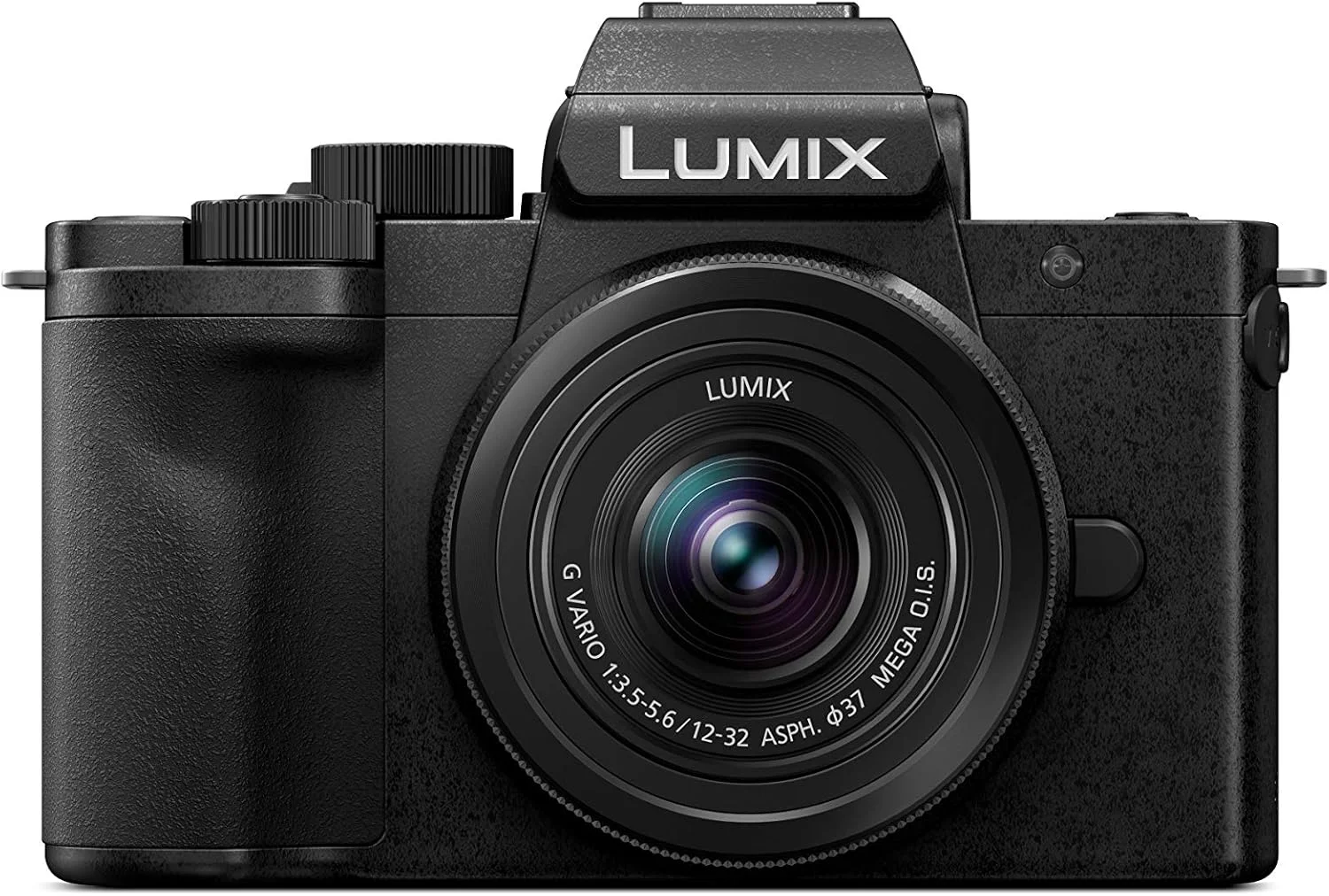 دوربین بدون آینه پاناسونیک LUMIX G100 4k برای عکس و فیلم، میکروفون داخلی با ردیابی، سیستم لنز قابل تعویض میکرو چهار سوم، لنز 12-32 میلی‌متری، لرزشگیر هیبریدی 5 محوره، DC-G100KK (مشکی)