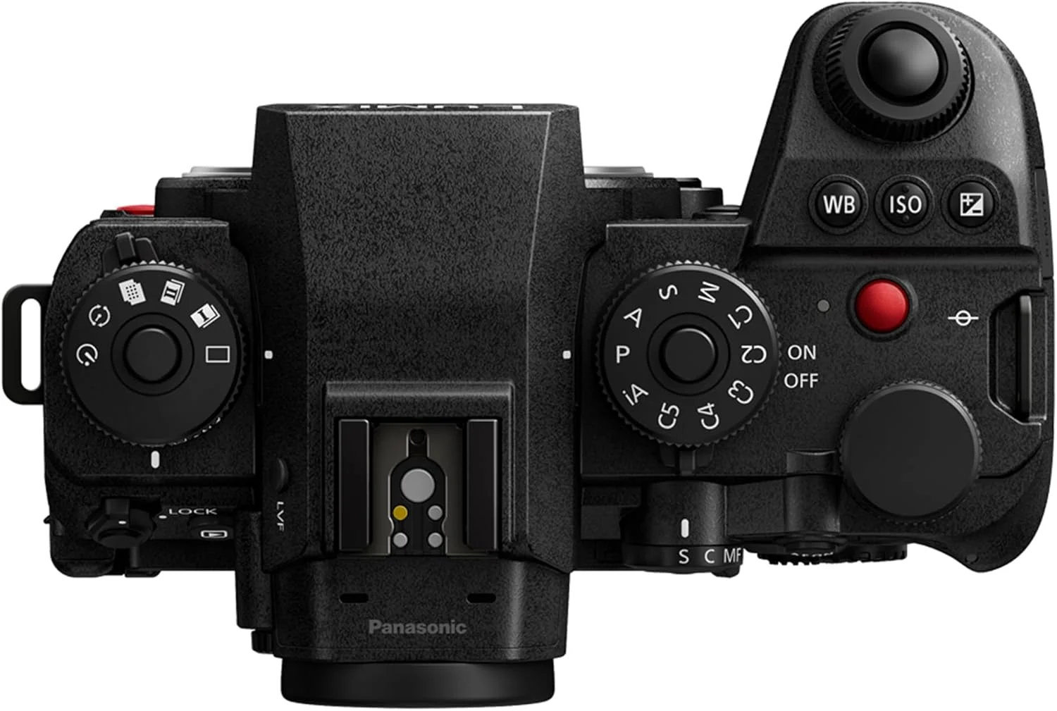 دوربین بدون آینه فول فریم پاناسونیک LUMIX S1IIE، 24 مگاپیکسل، Cs4K 60p فول فریم، ویدئو 6K 30p Open Gate، لرزشگیر فعال، ضبط 10 بیتی 4:2:2، L-Mount، DC-S1M2ES - فقط بدنه دوربین بدون آینه فول فریم پاناسونیک LUMIX S1IIE، 24 مگاپیکسل، Cs4K 60p فول فریم، ویدئو 6K 30p Open Gate، لرزشگیر فعال، ضبط 10 بیتی 4:2:2، L-Mount، DC-S1M2ES - فقط بدنه