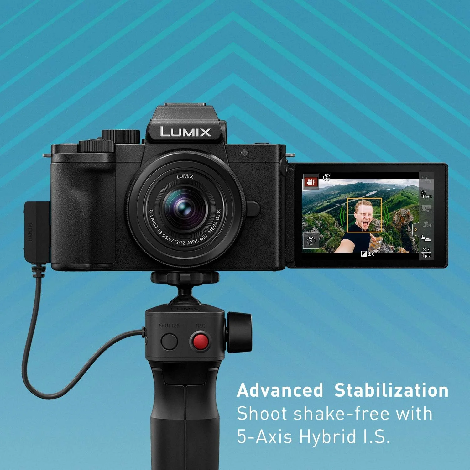 دوربین بدون آینه پاناسونیک LUMIX G100 4k برای عکس و فیلم، میکروفون داخلی با ردیابی، سیستم لنز قابل تعویض میکرو چهار سوم، لنز 12-32 میلیمتری، لرزشگیر هیبریدی 5 محوره، DC-G100KK (مشکی) دوربین بدون آینه پاناسونیک LUMIX G100 4k برای عکس و فیلم، میکروفون داخلی با ردیابی، سیستم لنز قابل تعویض میکرو چهار سوم، لنز 12-32 میلیمتری، لرزشگیر هیبریدی 5 محوره، DC-G100KK (مشکی)
