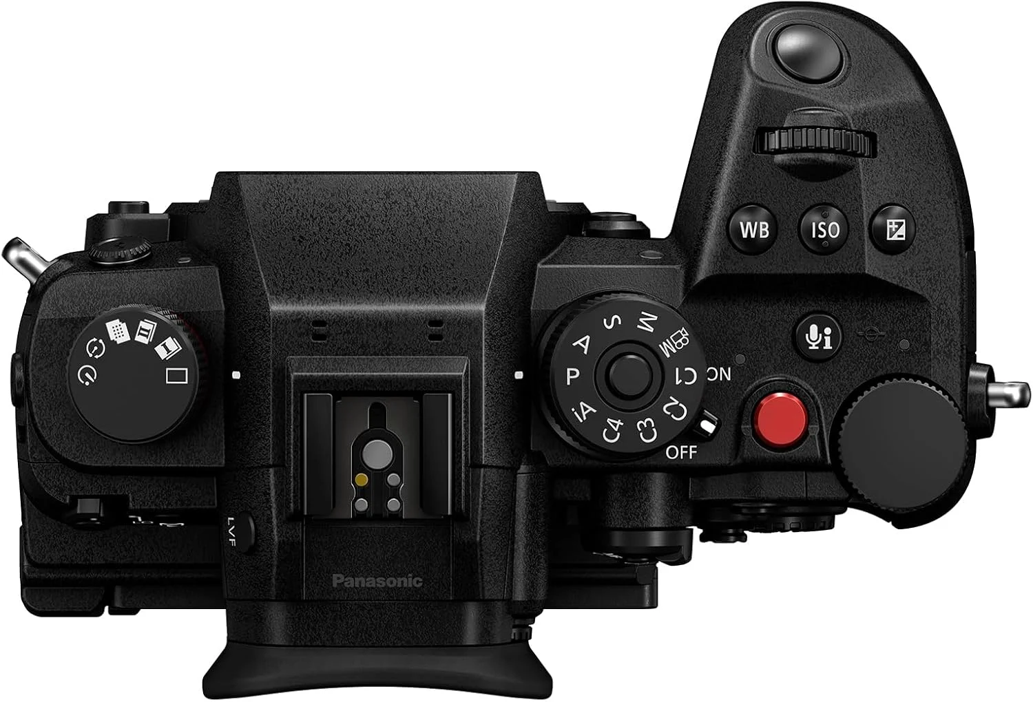 دوربین پاناسونیک Lumix DC-GH7E Micro Four Thirds، 25.2 مگاپیکسل، Open Gate، فیلمبرداری C4K/4K 4:2:2 60/50p، فوکوس خودکار هیبریدی فازی، Active IS، LUT، صدای ممیز شناور 32 بیتی، منظره یاب OLED، مانیتور چرخان، مشکی دوربین پاناسونیک Lumix DC-GH7E Micro Four Thirds، 25.2 مگاپیکسل، Open Gate، فیلمبرداری C4K/4K 4:2:2 60/50p، فوکوس خودکار هیبریدی فازی، Active IS، LUT، صدای ممیز شناور 32 بیتی، منظره یاب OLED، مانیتور چرخان، مشکی