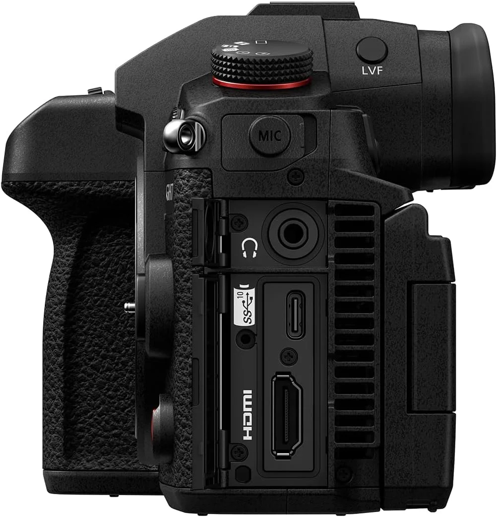 دوربین پاناسونیک Lumix DC-GH7E Micro Four Thirds، 25.2 مگاپیکسل، Open Gate، فیلمبرداری C4K/4K 4:2:2 60/50p، فوکوس خودکار هیبریدی فازی، Active IS، LUT، صدای ممیز شناور 32 بیتی، منظره یاب OLED، مانیتور چرخان، مشکی دوربین پاناسونیک Lumix DC-GH7E Micro Four Thirds، 25.2 مگاپیکسل، Open Gate، فیلمبرداری C4K/4K 4:2:2 60/50p، فوکوس خودکار هیبریدی فازی، Active IS، LUT، صدای ممیز شناور 32 بیتی، منظره یاب OLED، مانیتور چرخان، مشکی