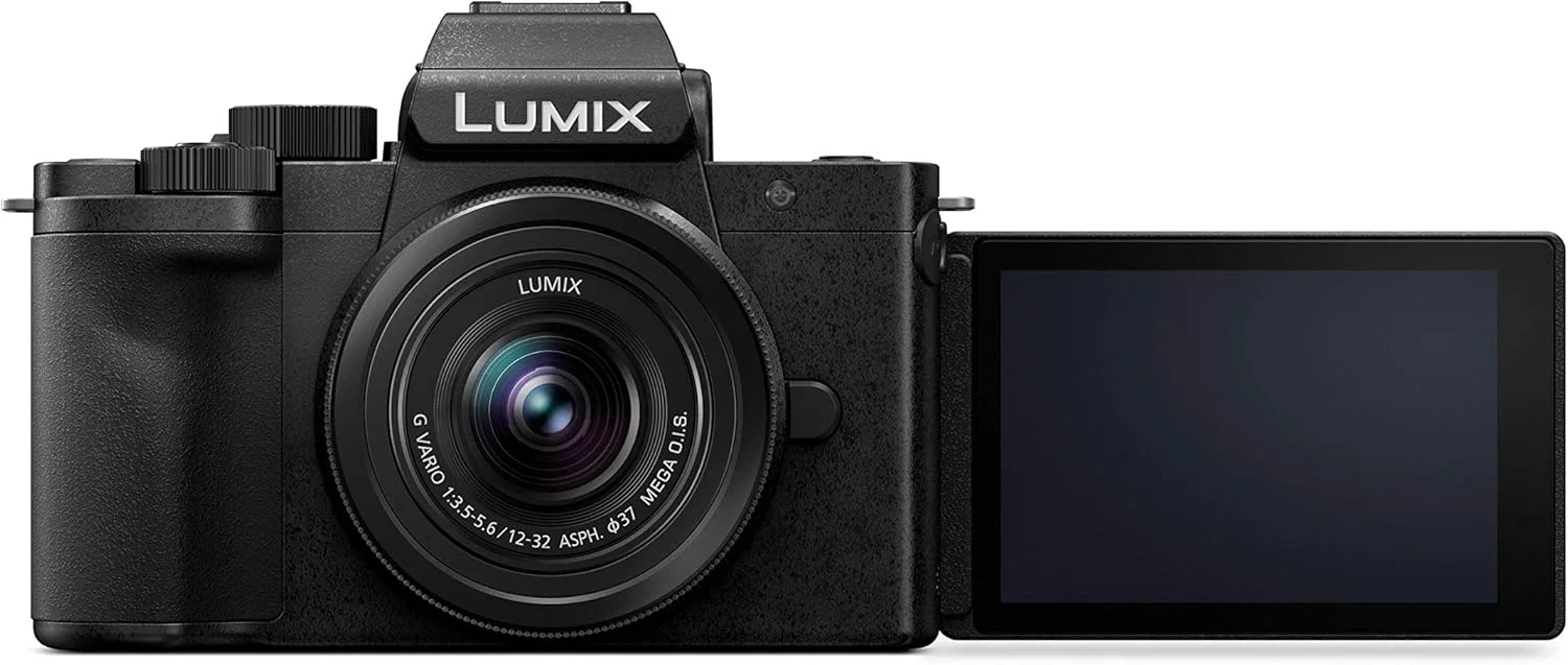 دوربین بدون آینه پاناسونیک LUMIX G100 4k برای عکس و فیلم، میکروفون داخلی با ردیابی، سیستم لنز قابل تعویض میکرو چهار سوم، لنز 12-32 میلیمتری، لرزشگیر هیبریدی 5 محوره، DC-G100KK (مشکی) دوربین بدون آینه پاناسونیک LUMIX G100 4k برای عکس و فیلم، میکروفون داخلی با ردیابی، سیستم لنز قابل تعویض میکرو چهار سوم، لنز 12-32 میلیمتری، لرزشگیر هیبریدی 5 محوره، DC-G100KK (مشکی)