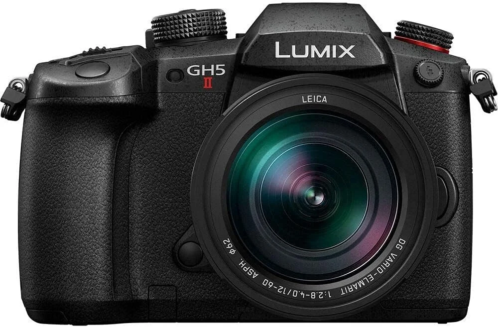 دوربین سیستم پاناسونیک LUMIX DC-GH5M2LE با لنز Leica 12-60 mm/F2.8-4.0 (20MP، 4K، تثبیت کننده دوگانه، محافظت در برابر سرما/گرد و غبار و پاشش آب) دوربین سیستم پاناسونیک LUMIX DC-GH5M2LE با لنز Leica 12-60 mm/F2.8-4.0 (20MP، 4K، تثبیت کننده دوگانه، محافظت در برابر سرما/گرد و غبار و پاشش آب)