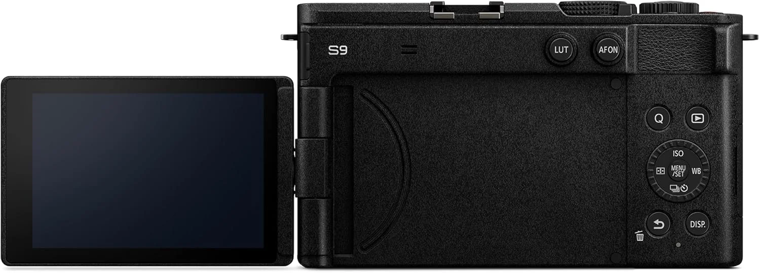دوربین بدون آینه پاناسونیک LUMIX S9، فول فریم 24.2 مگاپیکسل با فوکوس خودکار هیبریدی فازی، فناوری جدید Active I.S. - DC-S9BODYK (مشکی) دوربین بدون آینه پاناسونیک LUMIX S9، فول فریم 24.2 مگاپیکسل با فوکوس خودکار هیبریدی فازی، فناوری جدید Active I.S. - DC-S9BODYK (مشکی)