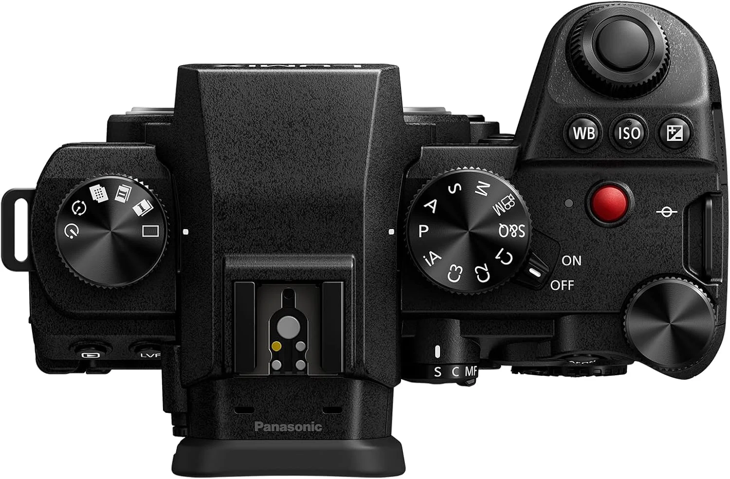 دوربین بدون آینه فول فریم پاناسونیک LUMIX DC-S5 II، 4K 60P و 6K 30P، صفحه نمایش چرخان، Wi-Fi، فوکوس خودکار هیبریدی فازی با 779 نقطه، لرزشگیر فعال، مشکی دوربین بدون آینه فول فریم پاناسونیک LUMIX DC-S5 II، 4K 60P و 6K 30P، صفحه نمایش چرخان، Wi-Fi، فوکوس خودکار هیبریدی فازی با 779 نقطه، لرزشگیر فعال، مشکی