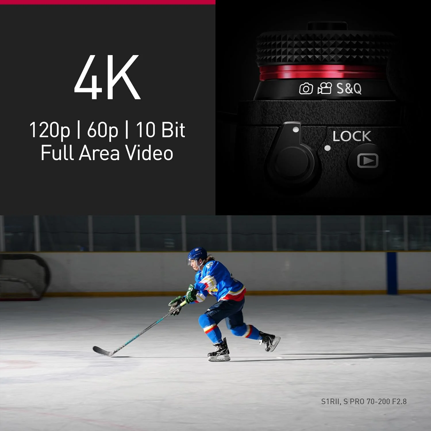 دوربین فول فریم هیبریدی پاناسونیک LUMIX S1RII، سنسور 44.3 مگاپیکسلی، فیلمبرداری 8K، ProRes RAW، فوکوس خودکار هیبریدی تشخیص فاز، تثبیت کننده دوگانه، صدای شناور 32 بیتی - بدنه خالی دوربین فول فریم هیبریدی پاناسونیک LUMIX S1RII، سنسور 44.3 مگاپیکسلی، فیلمبرداری 8K، ProRes RAW، فوکوس خودکار هیبریدی تشخیص فاز، تثبیت کننده دوگانه، صدای شناور 32 بیتی - بدنه خالی