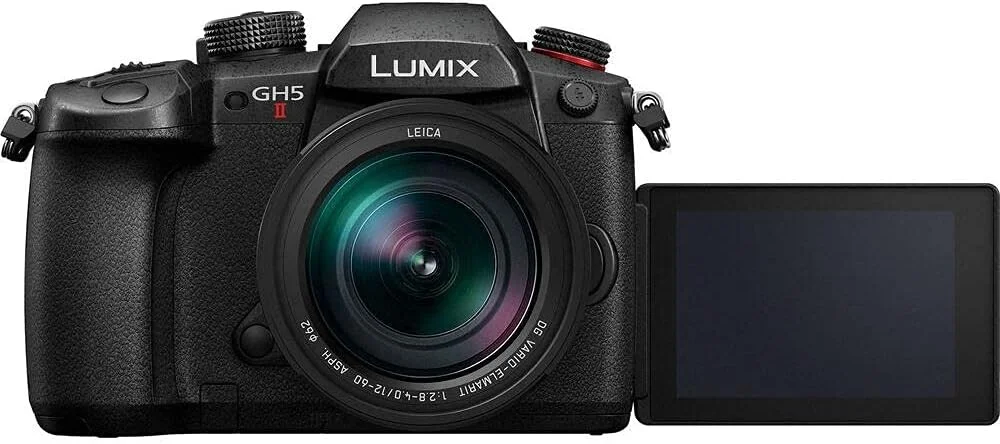 دوربین سیستم پاناسونیک LUMIX DC-GH5M2LE با لنز Leica 12-60 mm/F2.8-4.0 (20MP، 4K، تثبیت کننده دوگانه، محافظت در برابر سرما/گرد و غبار و پاشش آب) دوربین سیستم پاناسونیک LUMIX DC-GH5M2LE با لنز Leica 12-60 mm/F2.8-4.0 (20MP، 4K، تثبیت کننده دوگانه، محافظت در برابر سرما/گرد و غبار و پاشش آب)