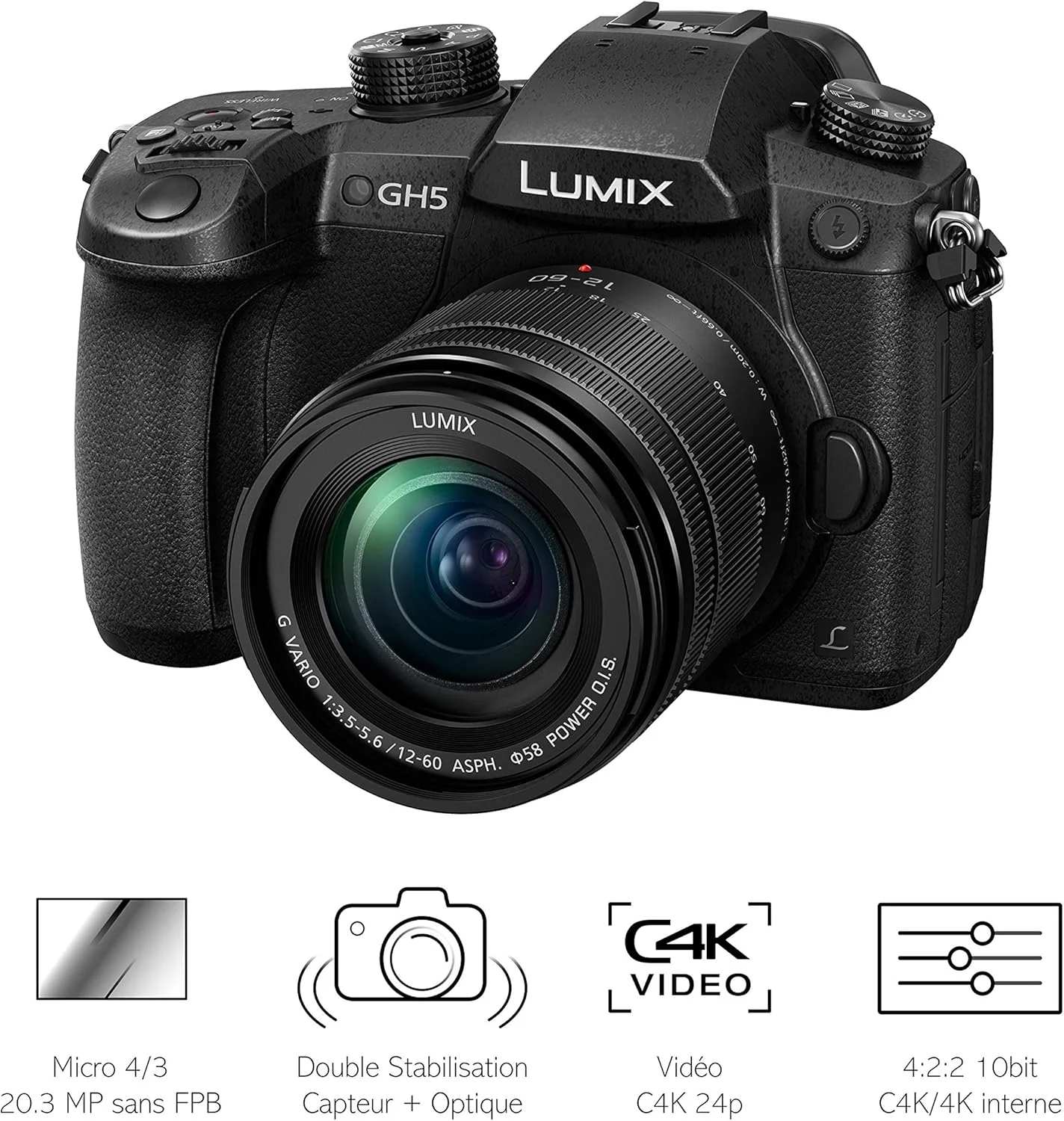 دوربین پاناسونیک DC-GH5MEF-K دوربین پاناسونیک DC-GH5MEF-K