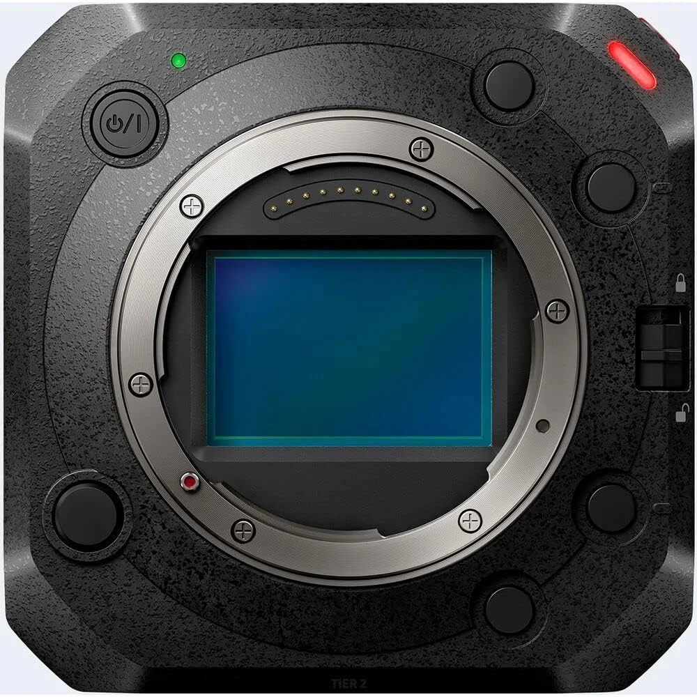 دوربین سینمایی پاناسونیک LUMIX BS1H با فرمت فول فریم، بدنه جمع و جور با قابلیت ضبط ویدیوی نامحدود 6K 24p / 5.9K 30P 10 بیتی و کنترل چند دوربینه - مشکی دوربین سینمایی پاناسونیک LUMIX BS1H با فرمت فول فریم، بدنه جمع و جور با قابلیت ضبط ویدیوی نامحدود 6K 24p / 5.9K 30P 10 بیتی و کنترل چند دوربینه - مشکی
