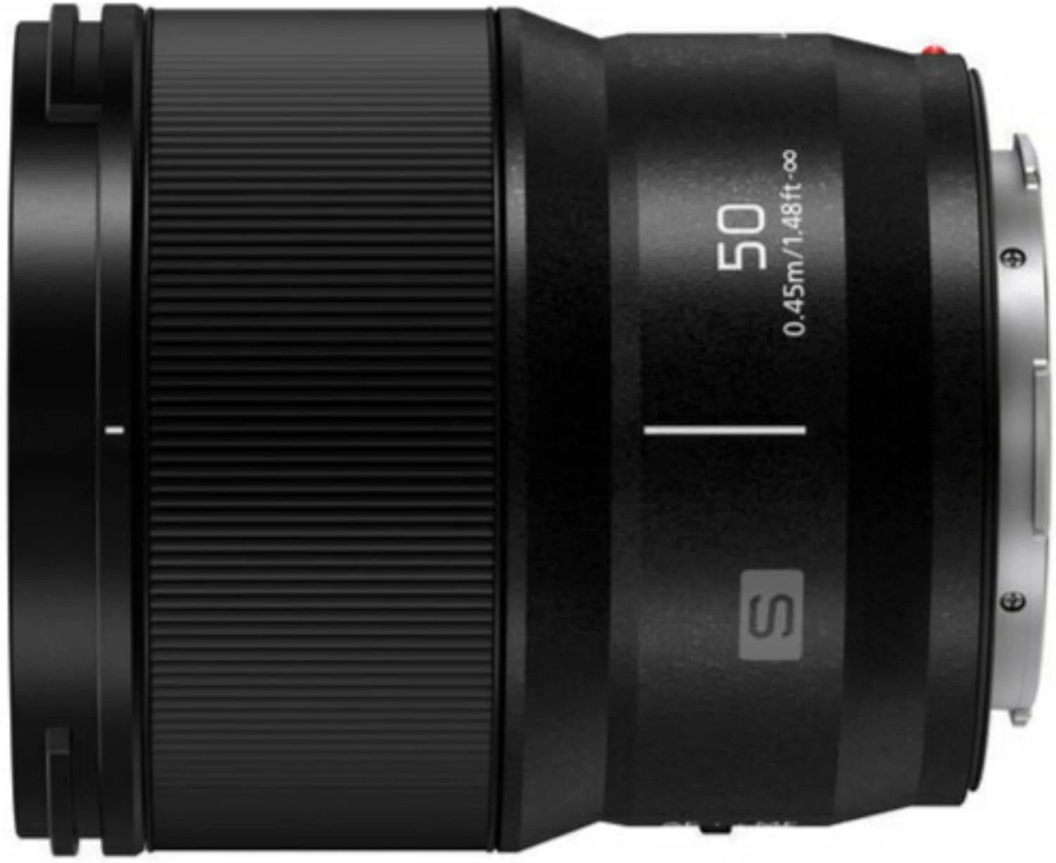 لنز دوربین پاناسونیک LUMIX S سری 50mm F1.8 با مانت L، لنز قابل تعویض برای دوربین های دیجیتال فول فریم بدون آینه، S-S50 مشکی