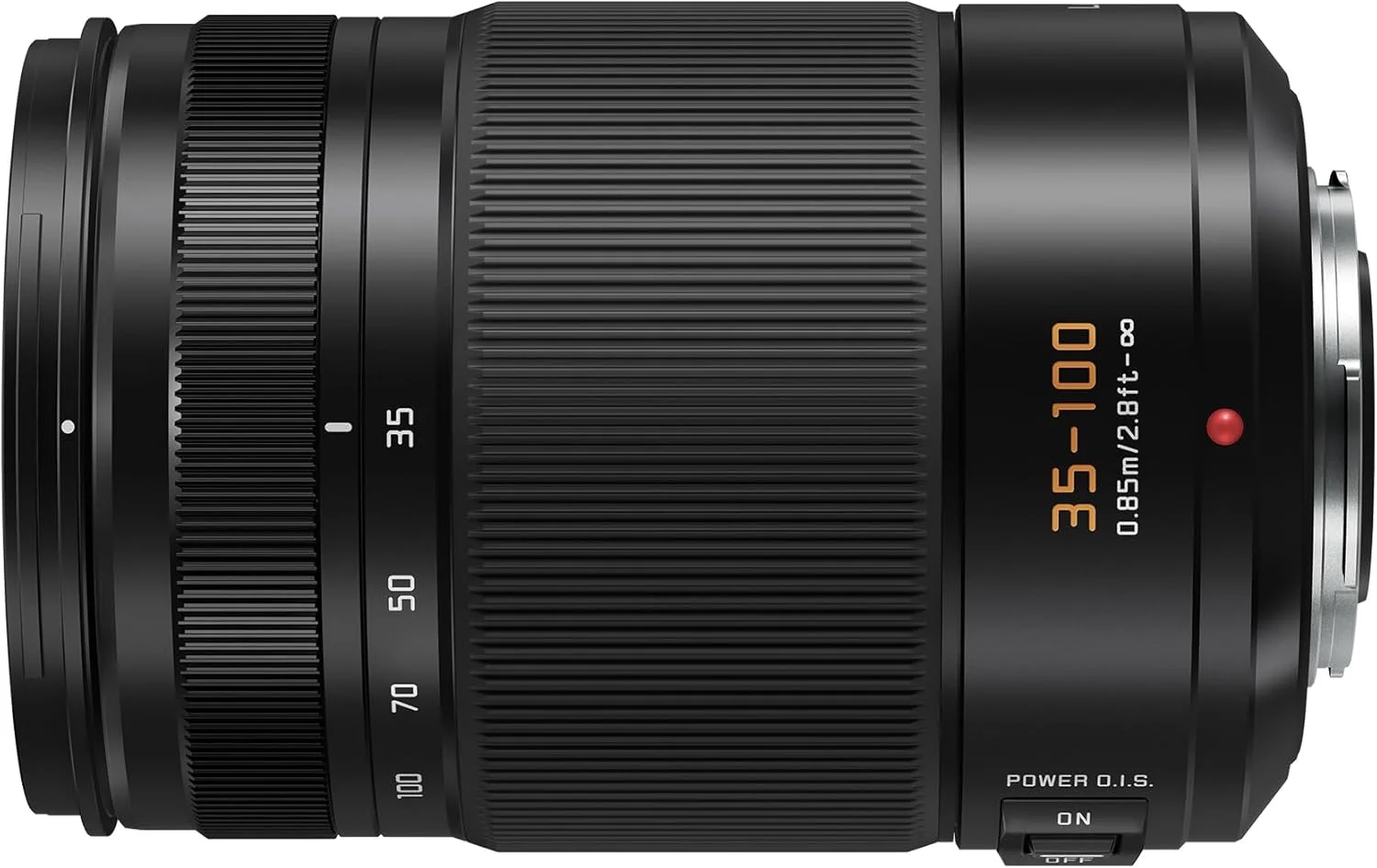لنز دوربین پاناسونیک لومیکس میکرو چهار سوم، Leica DG Vario-ELMARIT 35-100mm / F2.8 / Power O.I.S. - H-ES35100