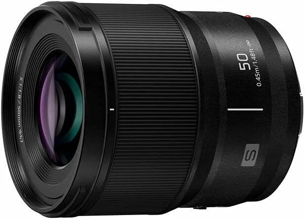 لنز دوربین پاناسونیک LUMIX S سری 50mm F1.8 با مانت L، لنز قابل تعویض برای دوربین های دیجیتال فول فریم بدون آینه، S-S50 مشکی لنز دوربین پاناسونیک LUMIX S سری 50mm F1.8 با مانت L، لنز قابل تعویض برای دوربین های دیجیتال فول فریم بدون آینه، S-S50 مشکی