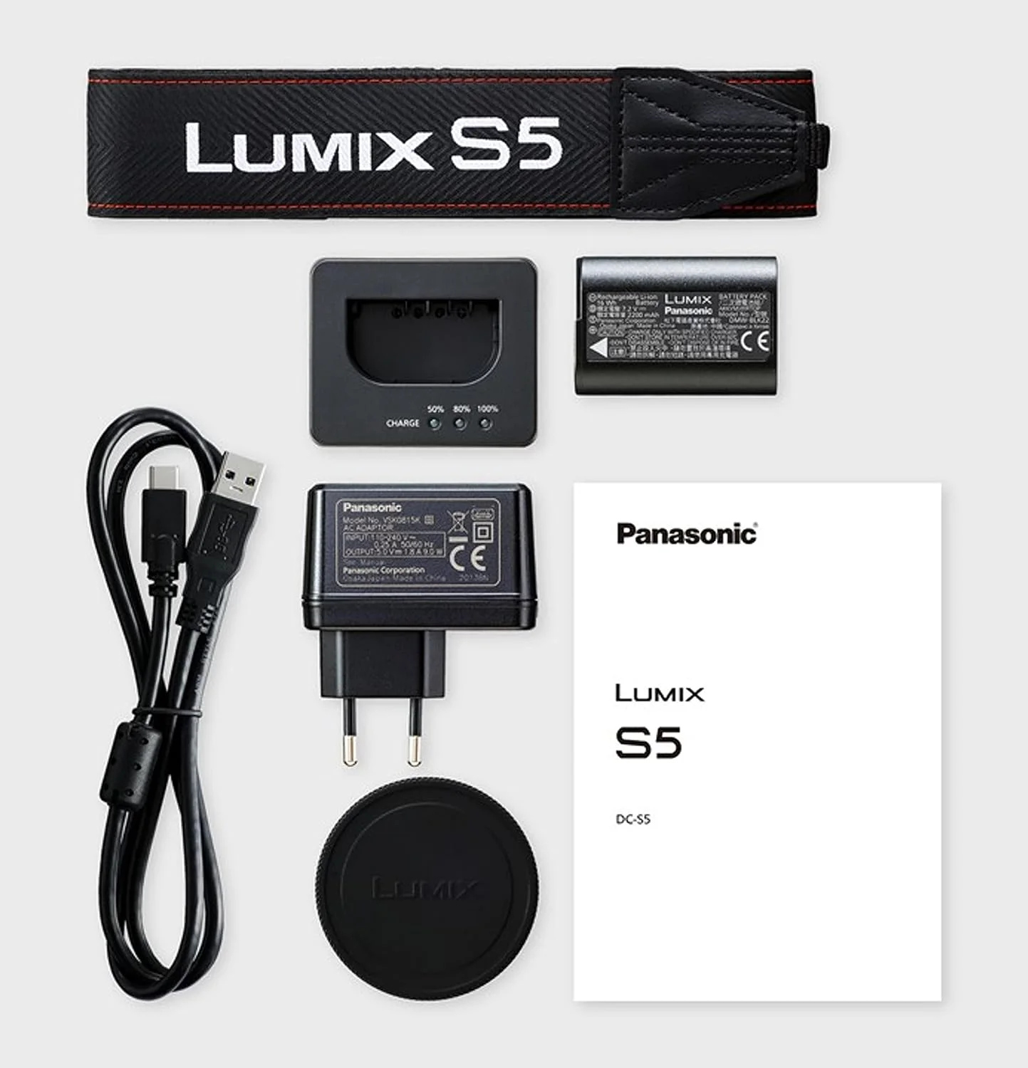 دوربین بدون آینه فول فریم پاناسونیک LUMIX DC-S5 S5، ضبط ویدئو 4K 60P با صفحه نمایش چرخان و Wi-Fi، لرزشگیر دوگانه 5 محوره، (مشکی)، به همراه بسته باتری اضافی دوربین بدون آینه فول فریم پاناسونیک LUMIX DC-S5 S5، ضبط ویدئو 4K 60P با صفحه نمایش چرخان و Wi-Fi، لرزشگیر دوگانه 5 محوره، (مشکی)، به همراه بسته باتری اضافی