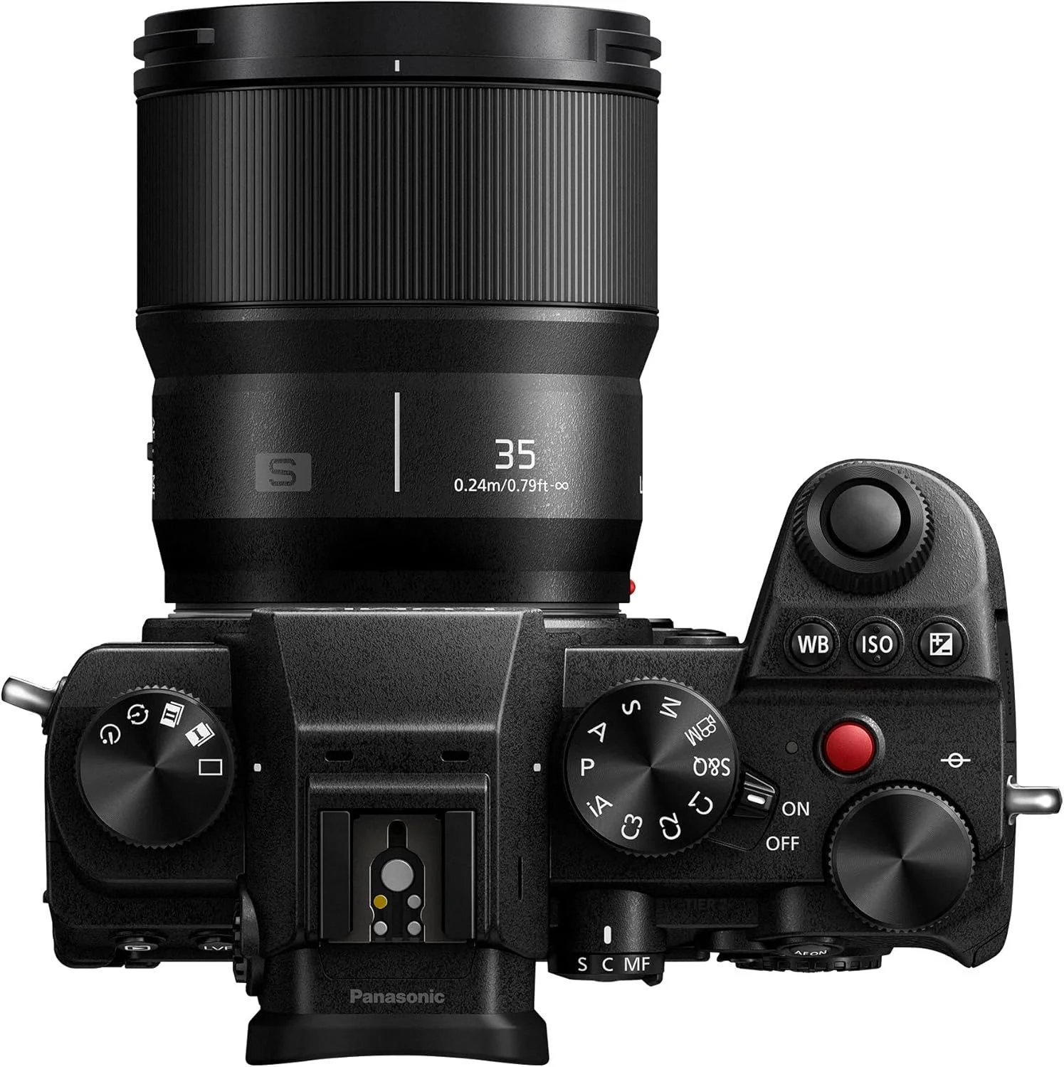 لنز دوربین پاناسونیک سری LUMIX S، لنز 35 میلیمتری F1.8 با مانت L قابل تعویض برای دوربینهای دیجیتال فول فریم بدون آینه، S-S35 مشکی لنز دوربین پاناسونیک سری LUMIX S، لنز 35 میلیمتری F1.8 با مانت L قابل تعویض برای دوربینهای دیجیتال فول فریم بدون آینه، S-S35 مشکی