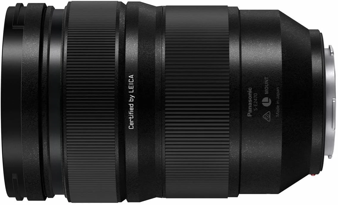 لنز قابل تعویض پاناسونیک Lumix S Pro 24-70mm F2.8 با مانت L برای دوربین های دیجیتال فول فریم سری Lumix S - مدل S-E2470 (USA)