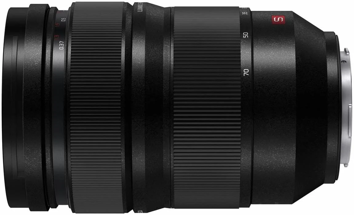 لنز قابل تعویض پاناسونیک Lumix S Pro 24-70mm F2.8 با مانت L برای دوربین های دیجیتال فول فریم سری Lumix S - مدل S-E2470 (USA)