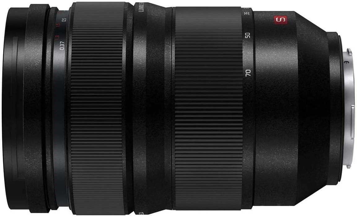لنز قابل تعویض پاناسونیک Lumix S Pro 24-70mm F2.8 با مانت L برای دوربین های دیجیتال فول فریم سری Lumix S - مدل S-E2470 (USA)