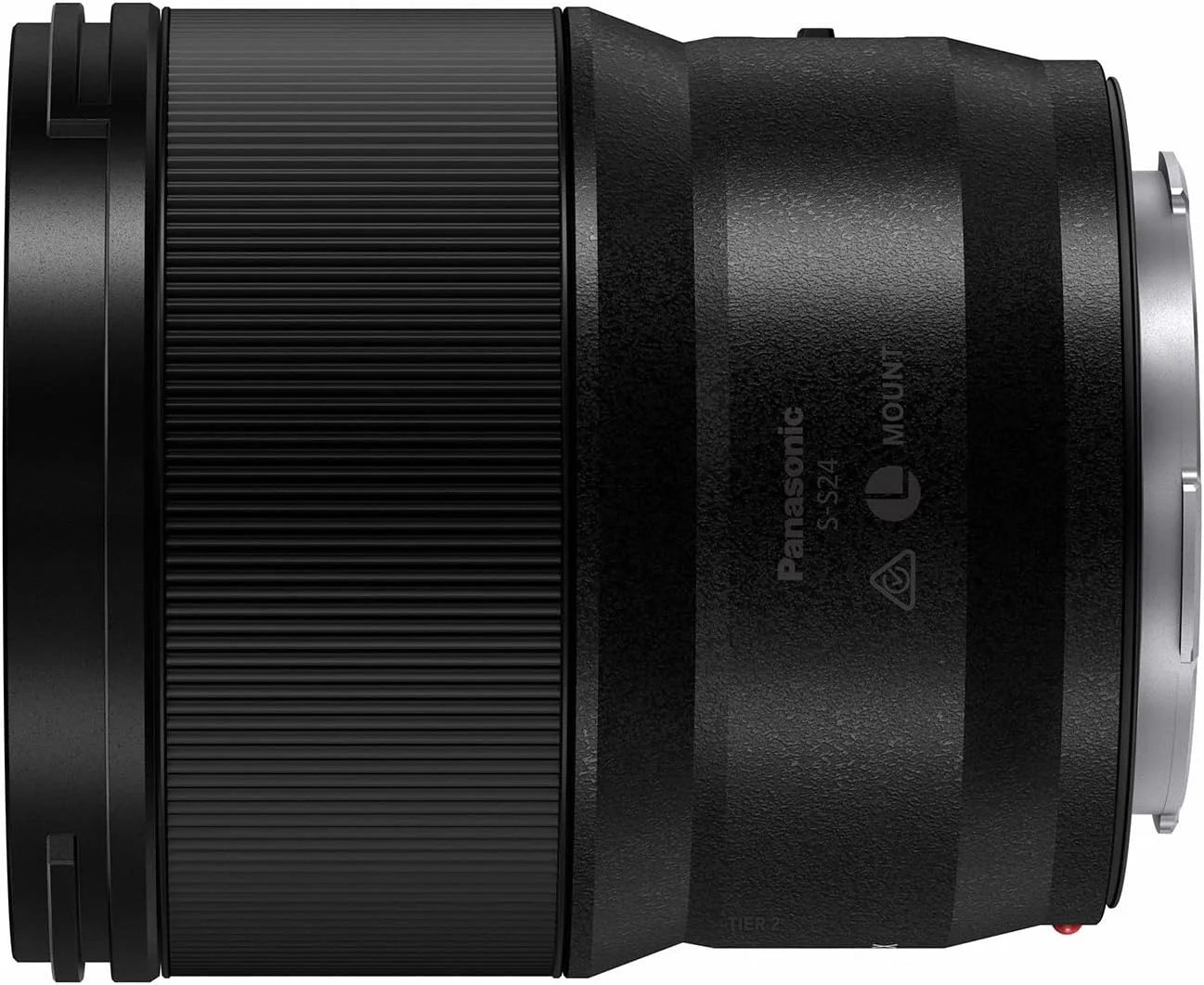 لنز دوربین پاناسونیک سری LUMIX S، لنز 24 میلی‌متری F1.8 با مانت L قابل تعویض برای دوربین‌های دیجیتال فول فریم بدون آینه، S-S24 مشکی