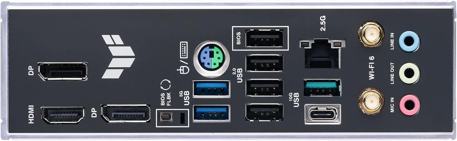 مادربرد ایسوس TUF GAMING B650M-E WIFI Micro-ATX: DDR5، PCIe 4.0 M.2، اترنت Realtek 2.5Gb، 8 پورت USB پشتی، 7 پورت USB جلویی، صدای فراگیر Realtek 7.1، Aura Sync - مشکی مادربرد ایسوس TUF GAMING B650M-E WIFI Micro-ATX: DDR5، PCIe 4.0 M.2، اترنت Realtek 2.5Gb، 8 پورت USB پشتی، 7 پورت USB جلویی، صدای فراگیر Realtek 7.1، Aura Sync - مشکی