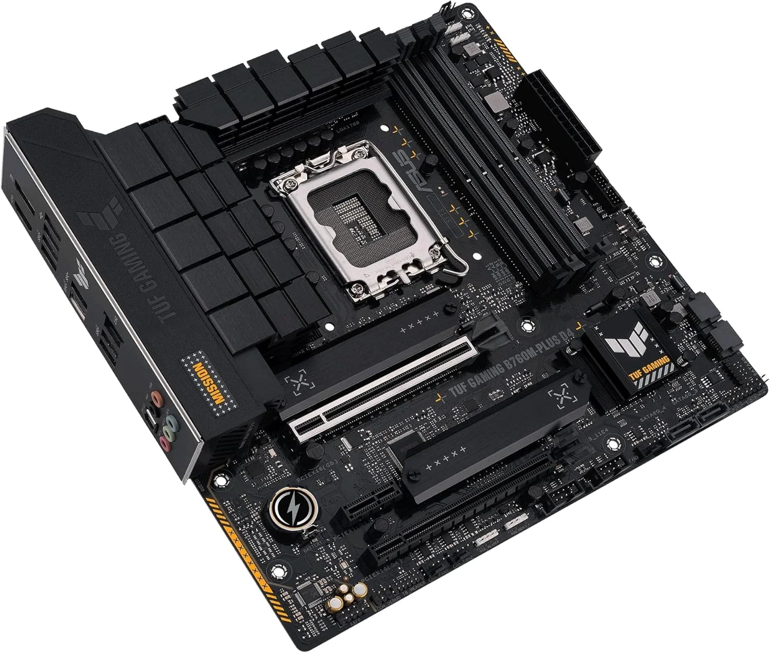 مادربرد ایسوس TUF GAMING B760M-PLUS D4، اینتل B760 LGA 1700 micro ATX