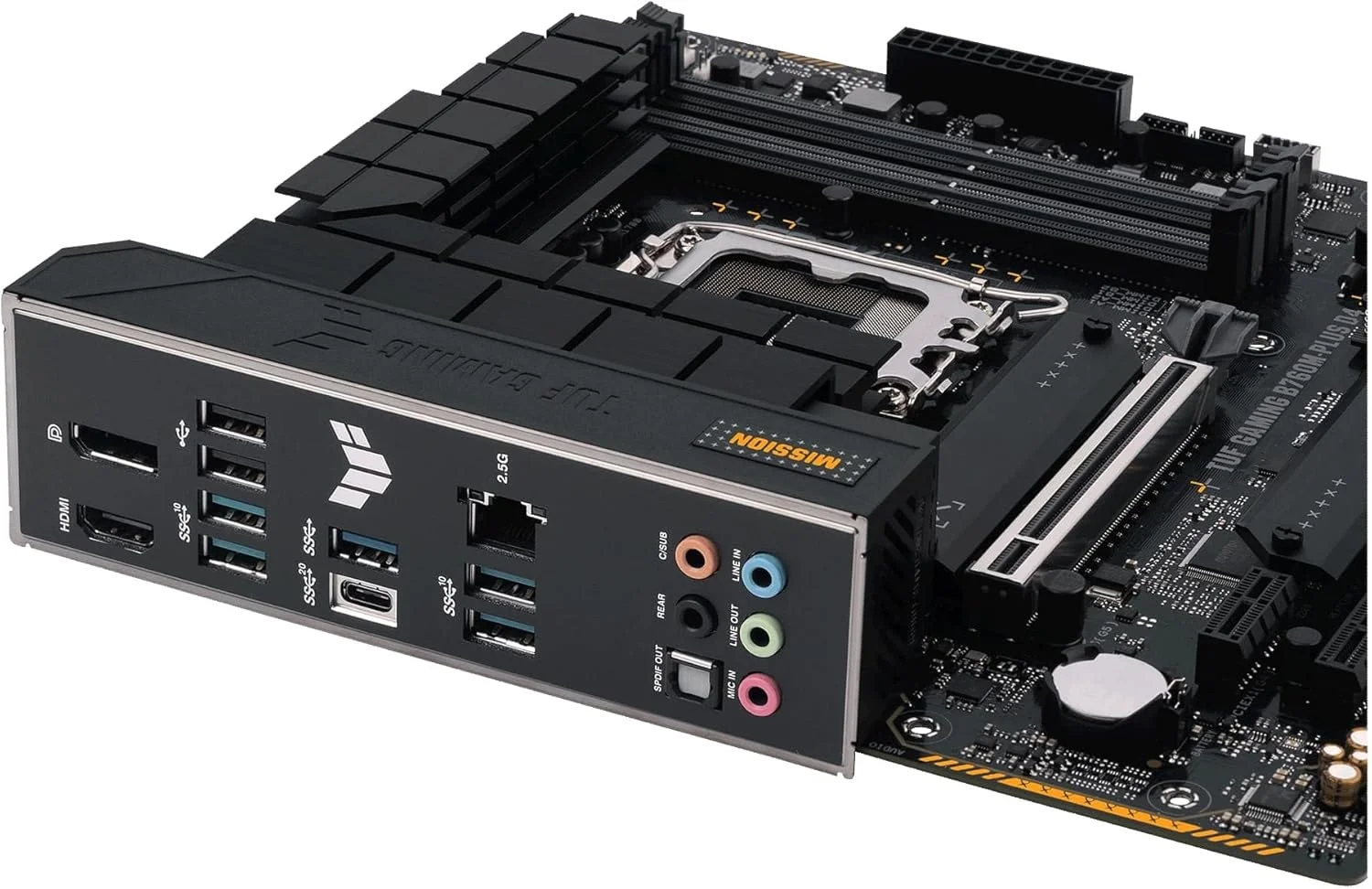 مادربرد ایسوس TUF GAMING B760M-PLUS D4، اینتل B760 LGA 1700 micro ATX