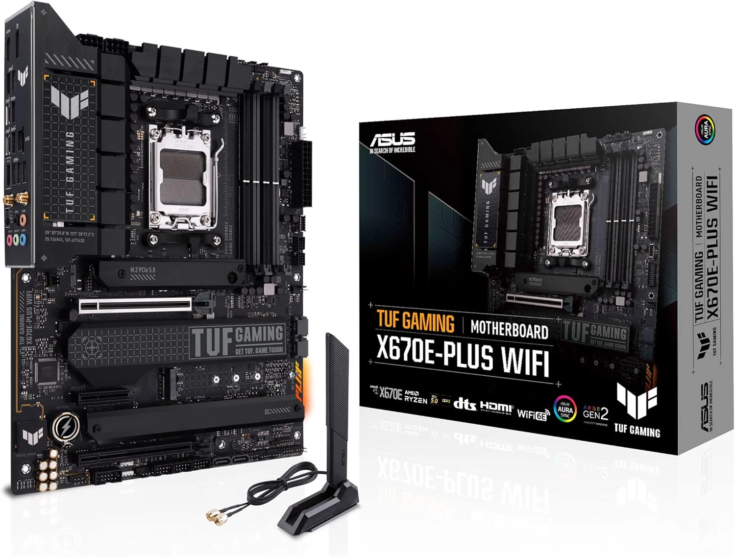 مادربرد ایسوس TUF GAMING X670E-PLUS WIFI AMD X670 سوکت AM5 ATX