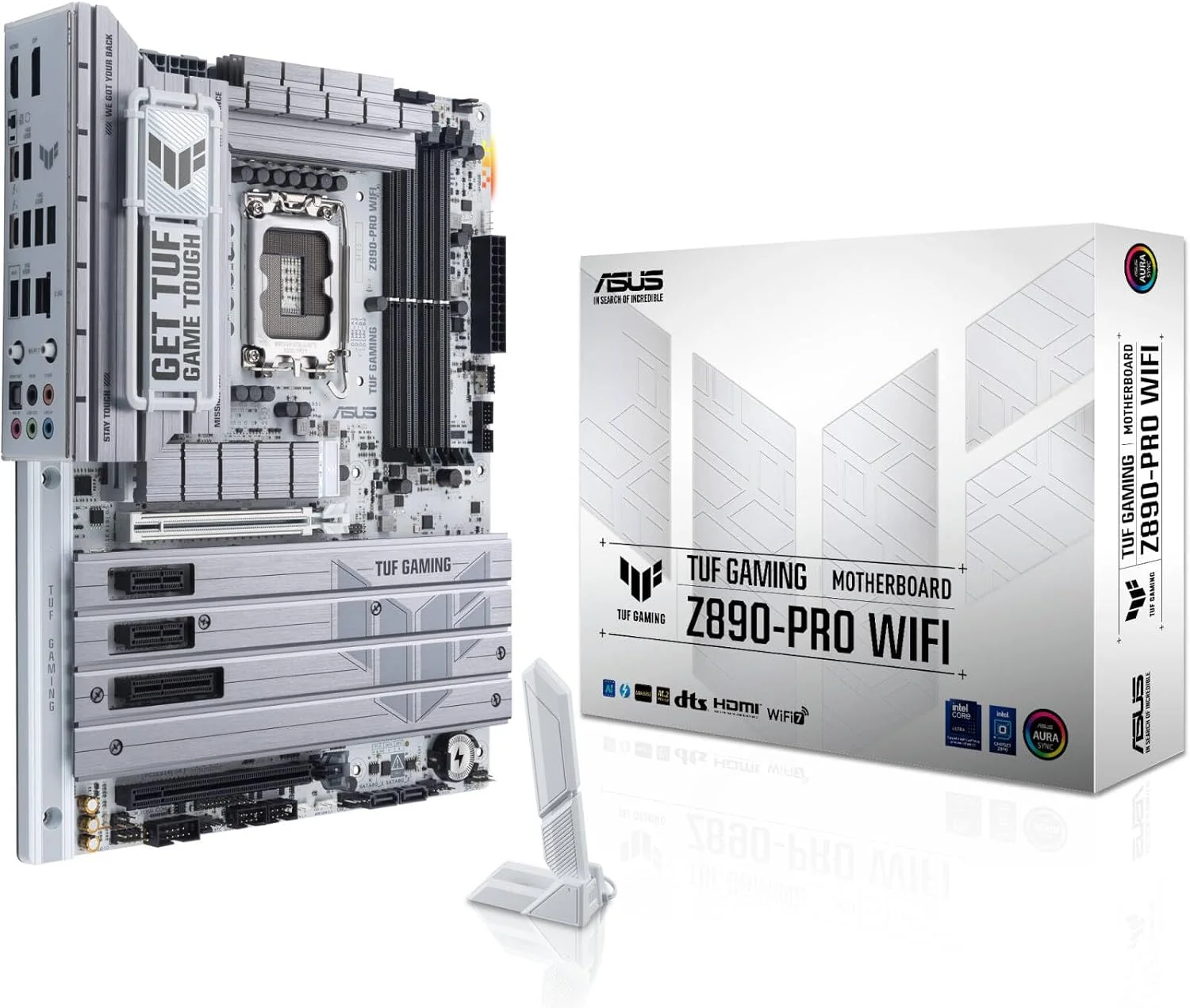 مادربرد ایسوس TUF Gaming Z890-Pro WiFi – سوکت LGA1851، چیپست Z890، WiFi 7، PCIe 5.0