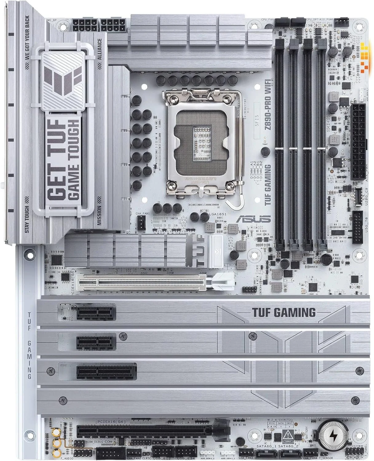 مادربرد ایسوس TUF Gaming Z890-Pro WiFi – سوکت LGA1851، چیپست Z890، WiFi 7، PCIe 5.0