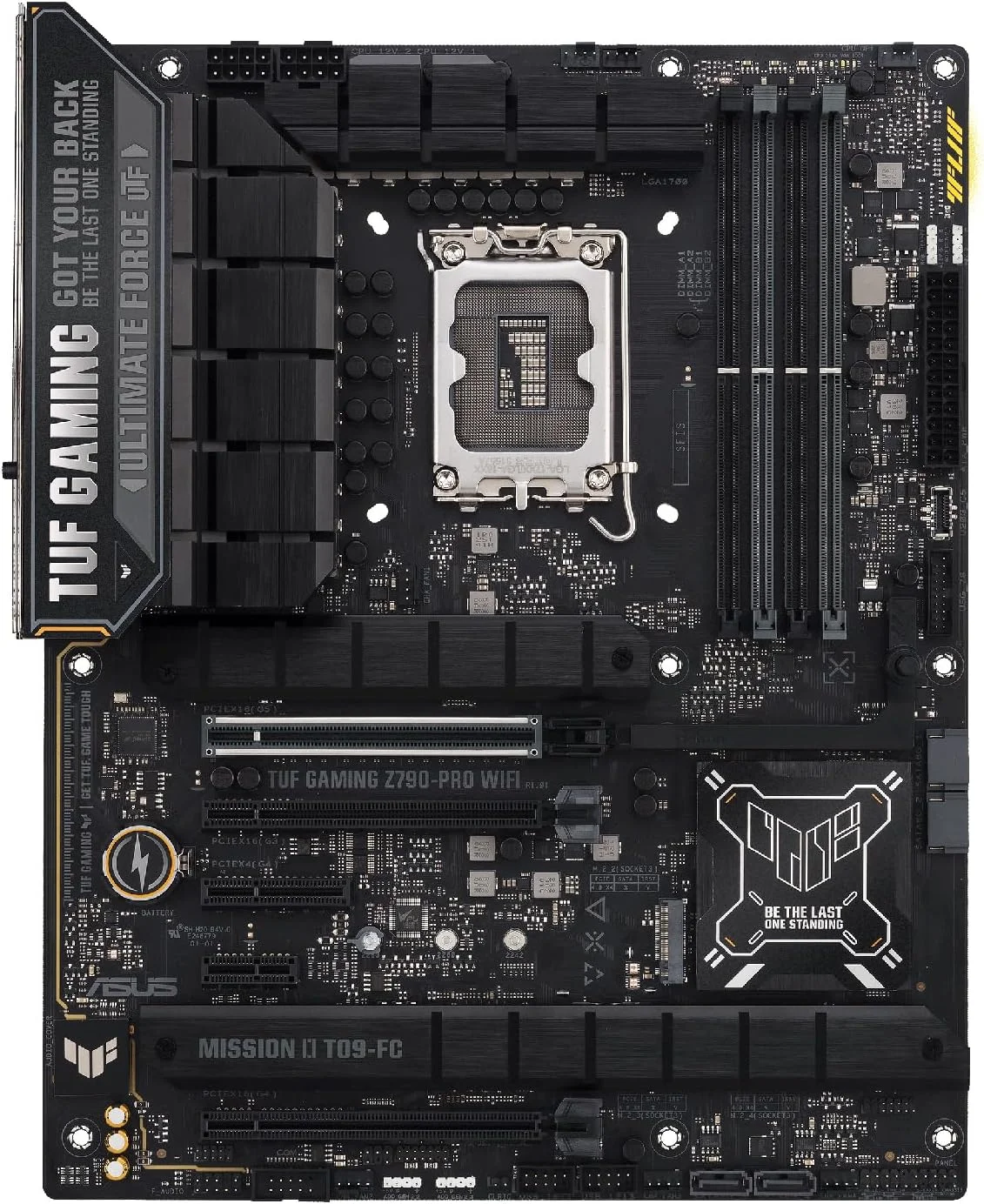 مادربرد ایسوس TUF GAMING Z790-PRO WIFI اینتل Z790 LGA 1700، ATX DDR5، PCIe 5.0، 4 اسلات M.2، اترنت اینتل 2.5 گیگابیتی، Wi-Fi 6E، HDMI، DP، USB Type-C، Thunderbolt 4، AEMPII، اورکلاک هوش مصنوعی، Aura Sync مادربرد ایسوس TUF GAMING Z790-PRO WIFI اینتل Z790 LGA 1700، ATX DDR5، PCIe 5.0، 4 اسلات M.2، اترنت اینتل 2.5 گیگابیتی، Wi-Fi 6E، HDMI، DP، USB Type-C، Thunderbolt 4، AEMPII، اورکلاک هوش مصنوعی، Aura Sync