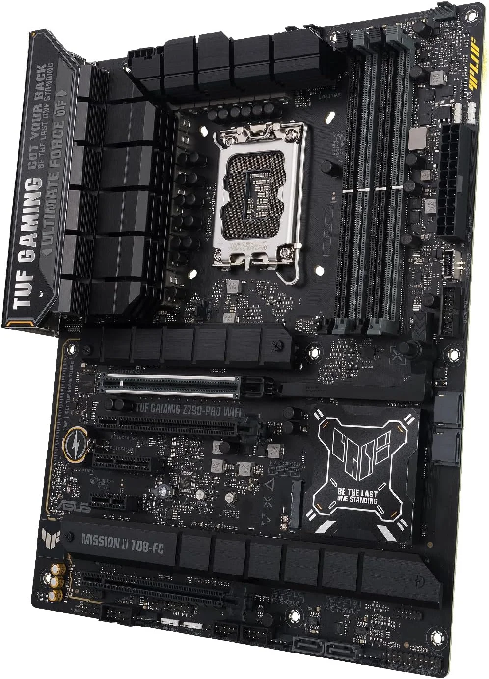 مادربرد ایسوس TUF GAMING Z790-PRO WIFI اینتل Z790 LGA 1700، ATX DDR5، PCIe 5.0، 4 اسلات M.2، اترنت اینتل 2.5 گیگابیتی، Wi-Fi 6E، HDMI، DP، USB Type-C، Thunderbolt 4، AEMPII، اورکلاک هوش مصنوعی، Aura Sync مادربرد ایسوس TUF GAMING Z790-PRO WIFI اینتل Z790 LGA 1700، ATX DDR5، PCIe 5.0، 4 اسلات M.2، اترنت اینتل 2.5 گیگابیتی، Wi-Fi 6E، HDMI، DP، USB Type-C، Thunderbolt 4، AEMPII، اورکلاک هوش مصنوعی، Aura Sync