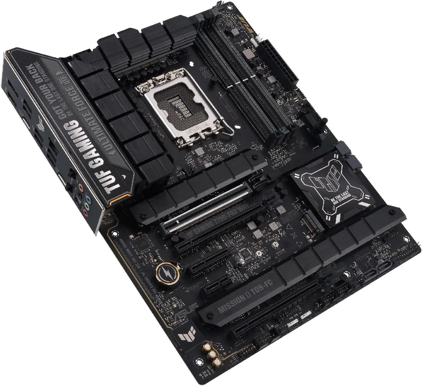 مادربرد ایسوس TUF GAMING Z790-PRO WIFI اینتل Z790 LGA 1700، ATX DDR5، PCIe 5.0، 4 اسلات M.2، اترنت اینتل 2.5 گیگابیتی، Wi-Fi 6E، HDMI، DP، USB Type-C، Thunderbolt 4، AEMPII، اورکلاک هوش مصنوعی، Aura Sync مادربرد ایسوس TUF GAMING Z790-PRO WIFI اینتل Z790 LGA 1700، ATX DDR5، PCIe 5.0، 4 اسلات M.2، اترنت اینتل 2.5 گیگابیتی، Wi-Fi 6E، HDMI، DP، USB Type-C، Thunderbolt 4، AEMPII، اورکلاک هوش مصنوعی، Aura Sync