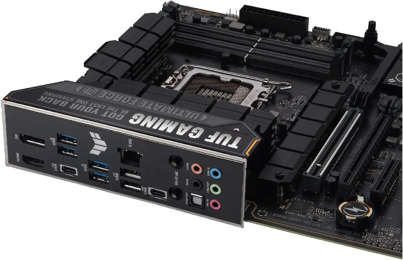 مادربرد ایسوس TUF GAMING Z790-PRO WIFI اینتل Z790 LGA 1700، ATX DDR5، PCIe 5.0، 4 اسلات M.2، اترنت اینتل 2.5 گیگابیتی، Wi-Fi 6E، HDMI، DP، USB Type-C، Thunderbolt 4، AEMPII، اورکلاک هوش مصنوعی، Aura Sync مادربرد ایسوس TUF GAMING Z790-PRO WIFI اینتل Z790 LGA 1700، ATX DDR5، PCIe 5.0، 4 اسلات M.2، اترنت اینتل 2.5 گیگابیتی، Wi-Fi 6E، HDMI، DP، USB Type-C، Thunderbolt 4، AEMPII، اورکلاک هوش مصنوعی، Aura Sync