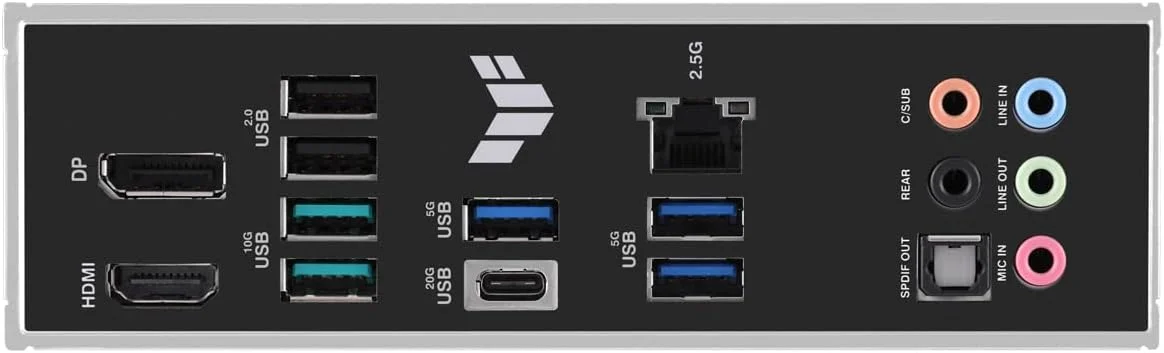 مادربرد ایسوس TUF GAMING B760M-PLUS، چیپست Intel B760، سوکت 1700، Micro ATX، چهار اسلات DDR5، HDMI، DP، LAN 2.5G، PCIe5، دو عدد M.2 مادربرد ایسوس TUF GAMING B760M-PLUS، چیپست Intel B760، سوکت 1700، Micro ATX، چهار اسلات DDR5، HDMI، DP، LAN 2.5G، PCIe5، دو عدد M.2