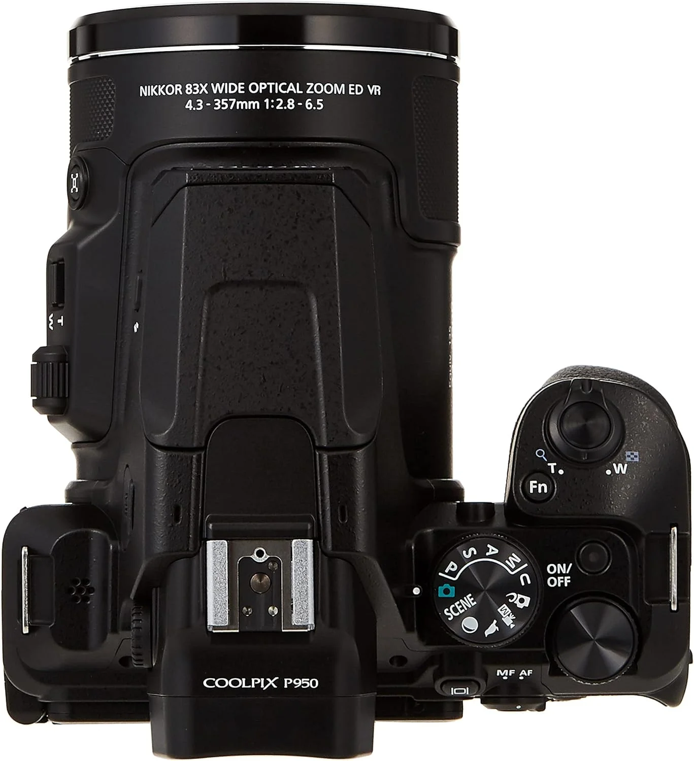 دوربین دیجیتال نیکون COOLPIX P950 با زوم اپتیکال 83X، مشکی