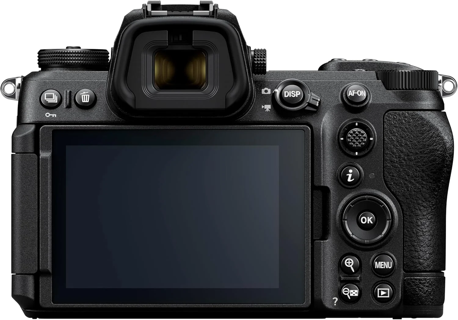 بدنه دوربین نیکون Z6III (حسگر CMOS با چیدمان جزئی، فیلمبرداری RAW 6K، تا 120 فریم در ثانیه، منظره یاب الکترونیکی (5.7 مگاپیکسل)، مانیتور چرخشی و شیب دار، تا -10 درجه)