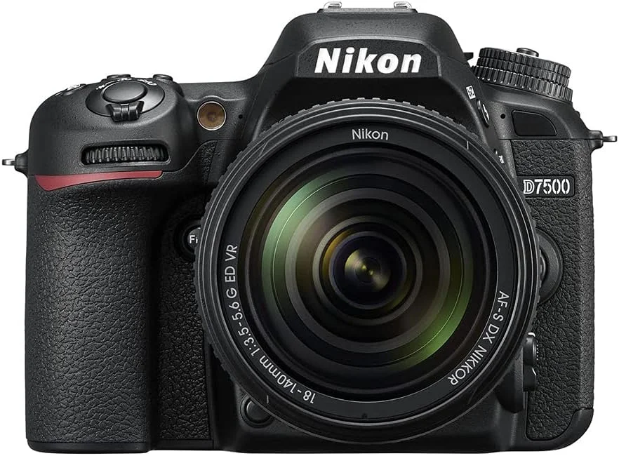 دوربین نیکون D7500 به همراه لنز 18-140 میلیمتری VR دیجیتال DSLR - مشکی دوربین نیکون D7500 به همراه لنز 18-140 میلیمتری VR دیجیتال DSLR - مشکی