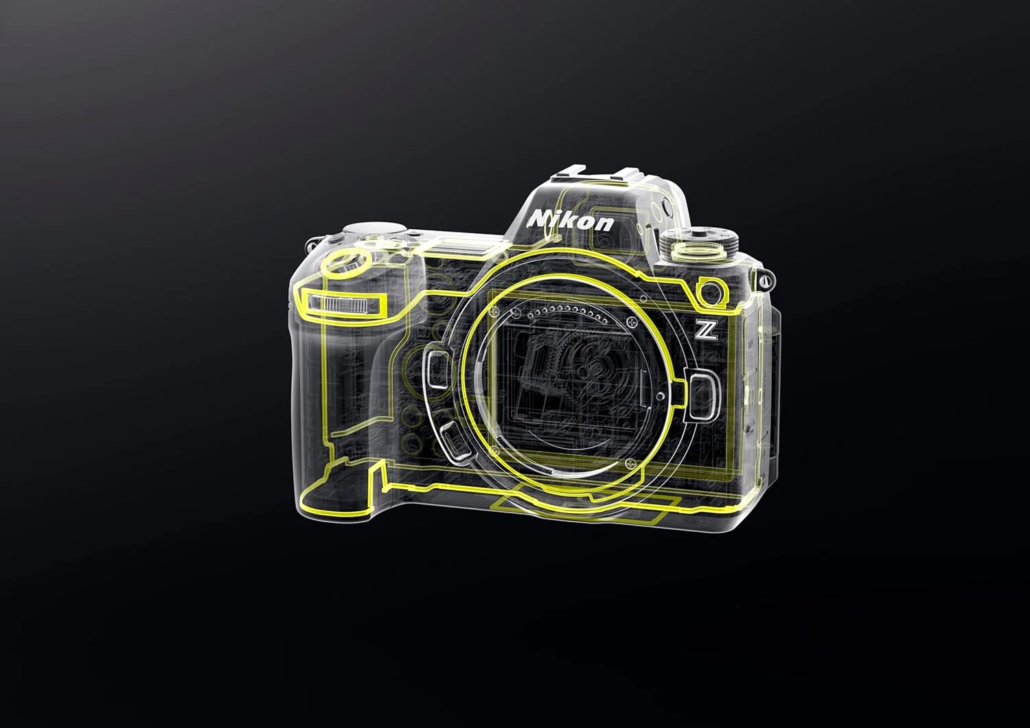 بدنه دوربین نیکون Z6III (حسگر CMOS با چیدمان جزئی، فیلمبرداری RAW 6K، تا 120 فریم در ثانیه، منظره یاب الکترونیکی (5.7 مگاپیکسل)، مانیتور چرخشی و شیب دار، تا -10 درجه)