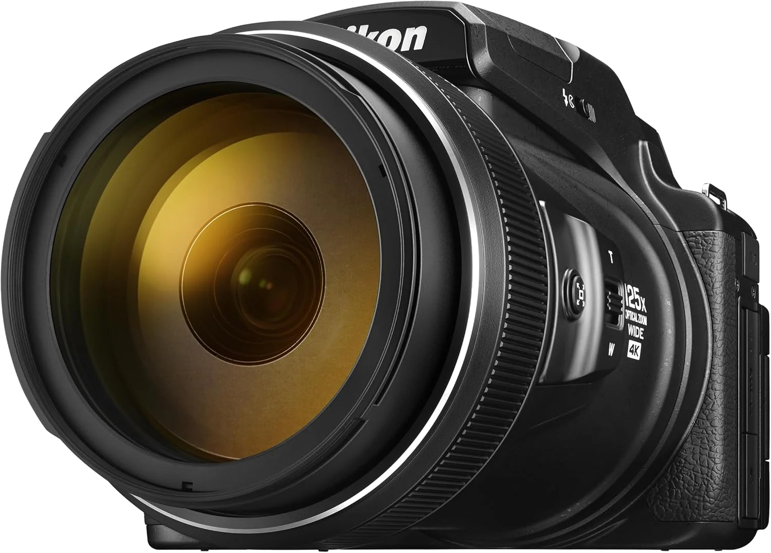 دوربین نیکون Coolpix P1100 (زوم 125x، فاصله کانونی 24-3000 میلی‌متر، 16 مگاپیکسل، فیلمبرداری 4K)