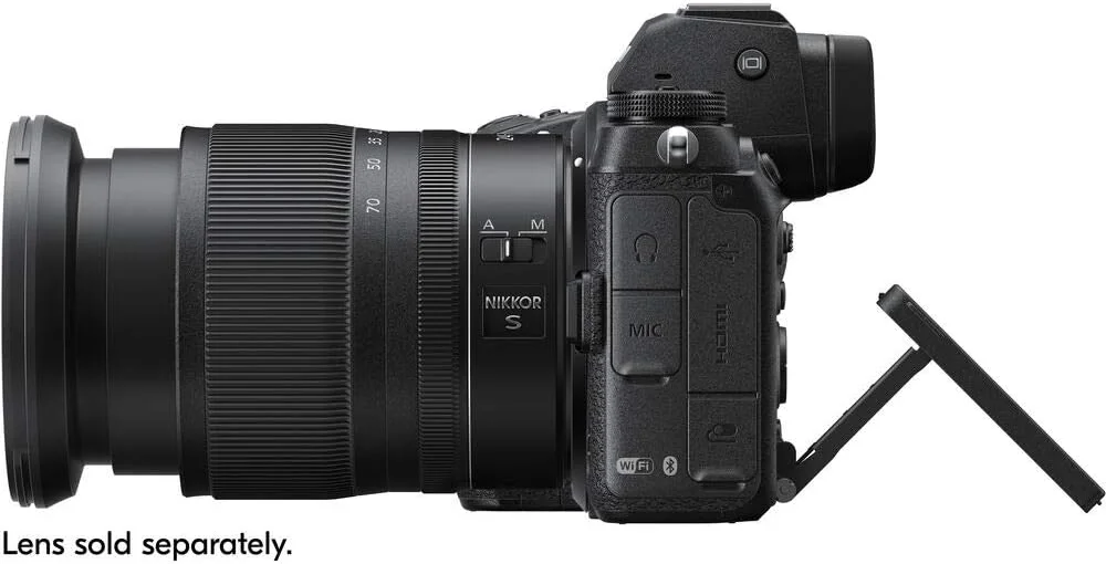 بدنه دوربین بدون آینه نیکون Z 6II با فرمت FX مشکی