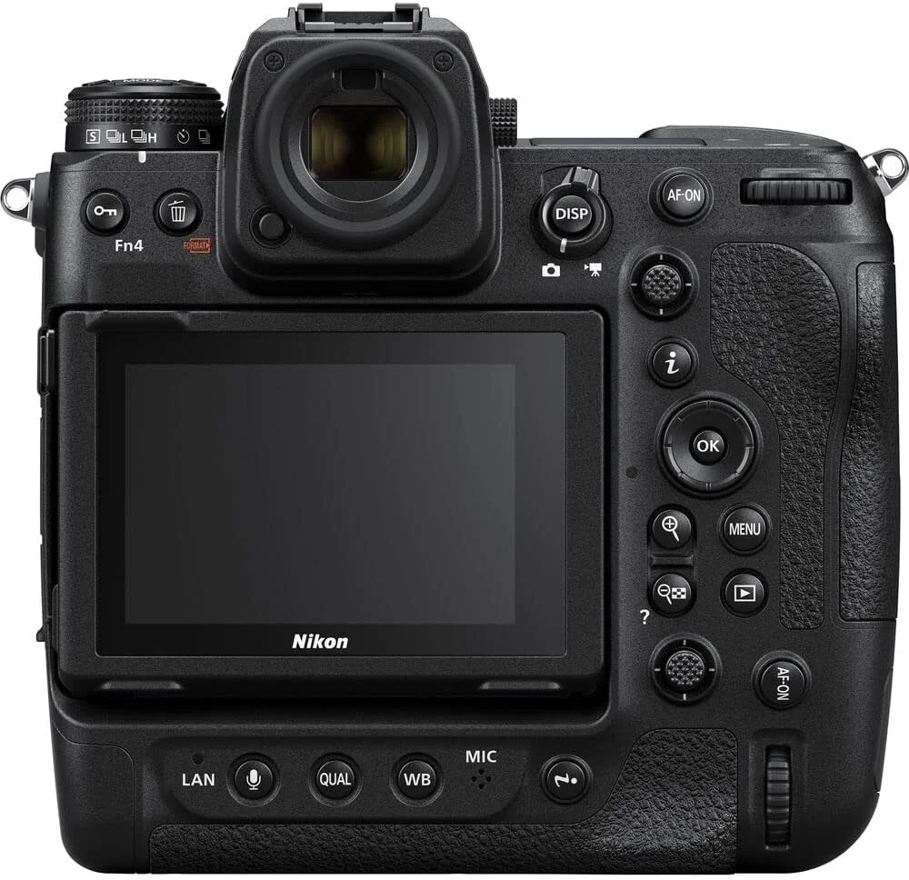 دوربین بدون آینه نیکون Z9 FX 45.7MP با قابلیت فیلمبرداری 8K، بدنه مشکی