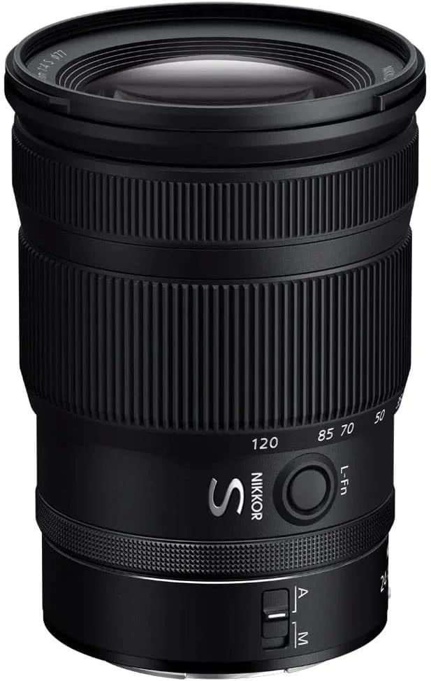 دوربین بدون آینه نیکون Z 6II فرمت FX بدنه مشکی با کیت لنز نیکون 24-120mm f4.0 S دوربین بدون آینه نیکون Z 6II فرمت FX بدنه مشکی با کیت لنز نیکون 24-120mm f4.0 S