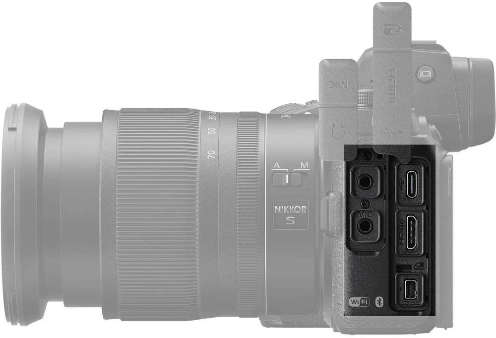 دوربین دیجیتال بدون آینه نیکون Z 6II با فرمت FX 24.5 مگاپیکسل به همراه لنز 24-70 میلی‌متر f/4 و NIKKOR Z 24-120mm f/4 S
