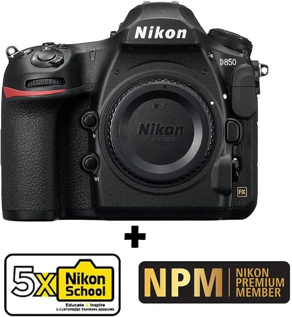 دوربین DSLR فول فریم نیکون D850 با NPM و 5X School