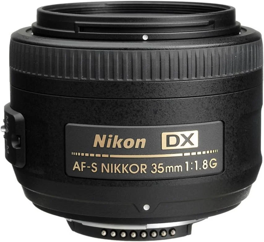 لنز نیکون AF-S DX NIKKOR 35mm f/1.8G با فوکوس خودکار برای دوربین های DSLR نیکون، 2183، مشکی
