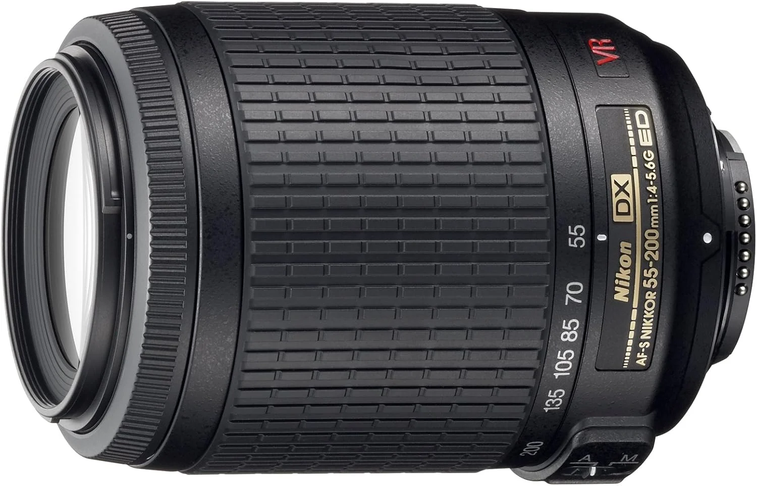 لنز زوم نیکون 55-200mm f/4-5.6G مدل AF-S VR DX IF-ED برای دوربین های دیجیتال SLR نیکون (مشکی)