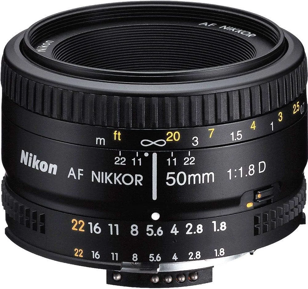 لنز نیکون 2137 Nikor مدل Af Nikkor 50Mm F/1.8D برای دوربین های DSLR مشکی