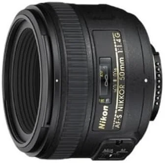 لنز پرایم قابل تعویض نیکون Nikkor 50mm 1.4G برای دوربین های نیکون 2180، مشکی