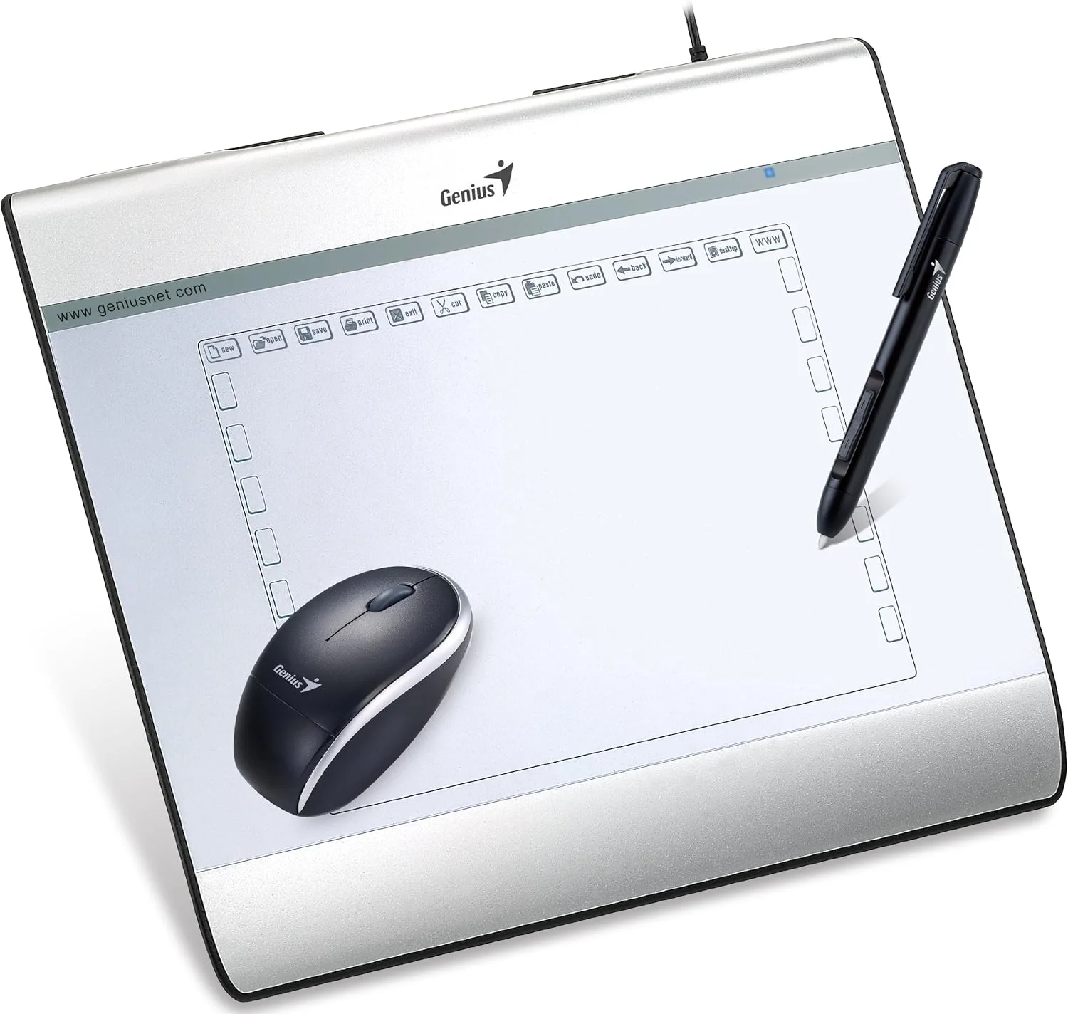 موس قلم نوری Genius 31100060101 Tablet Mouse Pen I608 Graphic